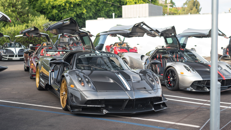 This is what a Pagani party looks like